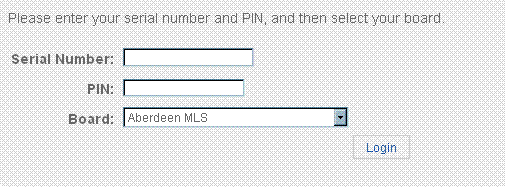 Login Credentials