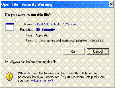 Security Warning